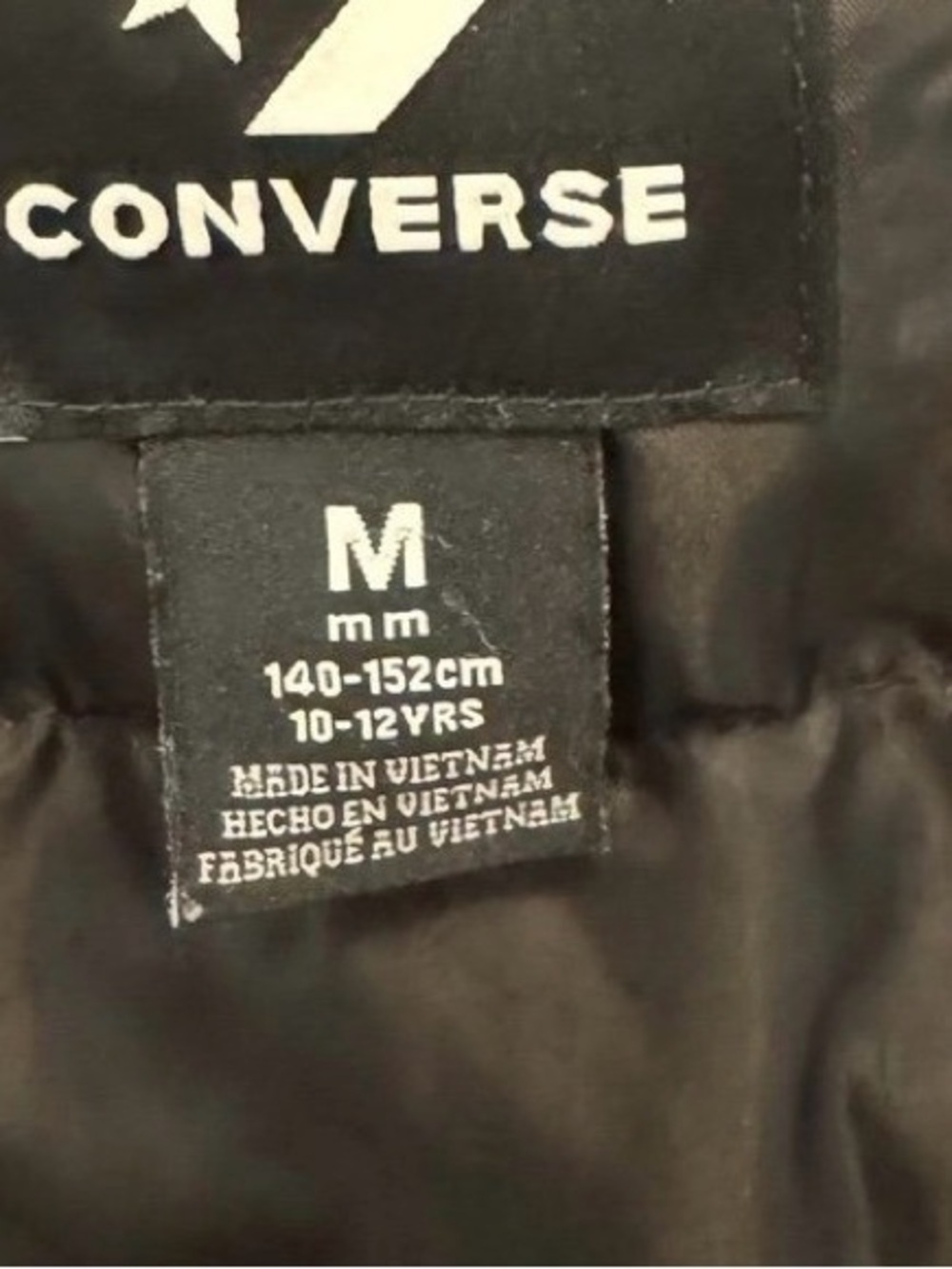 Boys Converse black puffer zip up jacket size
Medium 10-12
Like new condition - Picture 7 of 8